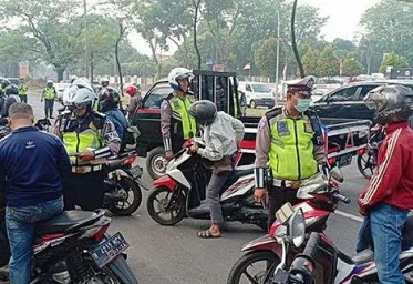 Satu Hari Operasi Patuh Jaya  5376 Pengendara Ditilang