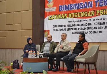 Rangkaian HUT Tagana Komunitas Sahabat Tagana Ikuti Bimtek Tentang Bencana Alam