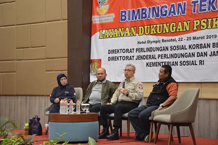 Rangkaian HUT Tagana, Komunitas Sahabat Tagana Ikuti Bimtek Tentang Bencana Alam