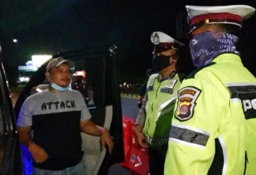 Bawa 113 Orang Pemudik 15 Travel Dicegat Petugas