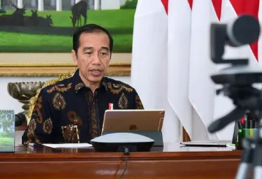 Presiden Jokowi HimbauSemua Warga Pakai Masker