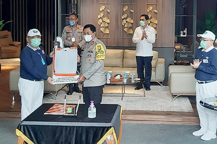 Polda Metro Terima Bantuan Dari BNPT dan Yayasan Budha Tzu Chi Indonesia