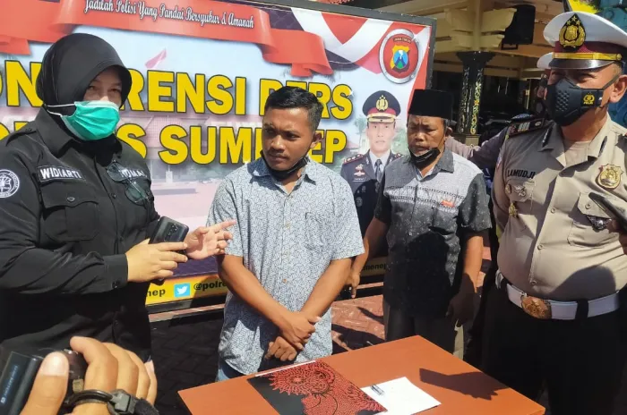 Viral Video Truck Oleng di Trunojoyo Sumenep, Satlantas Polres Amankan Pengemudi