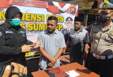 Viral Video Truck Oleng di Trunojoyo Sumenep Satlantas Polres Amankan Pengemudi