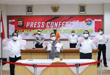 Bandar Sabu Antar ProvinsiDitangkap di Tangerang