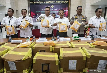 Bareskrim Polri Gagalkan Peredaran Kuning Telur Asal India