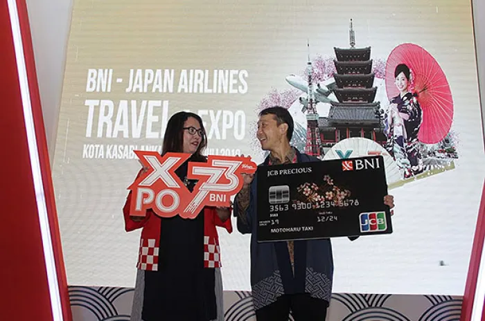 Kunjungi BNI XPO – Japan Airlines Travel Fair 2019<br>BNI & JAL Tawarkan Wisata Menarik ke Jepang, Amerika, Kanada, dan Eropa