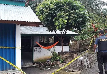 Bom Tas di Desa Padang Serunaian Bengkulu Diduga Terkait Pilkades 