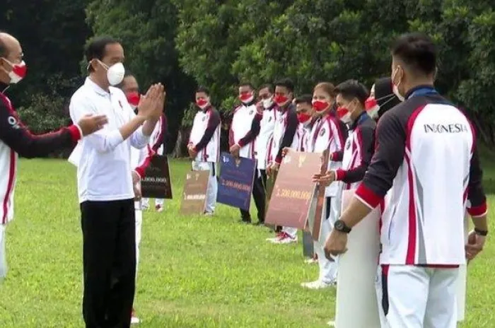  Para Atlit Peraih Medali Olimpiade Mendapatkan Bonus Dari Presiden Jokowi 