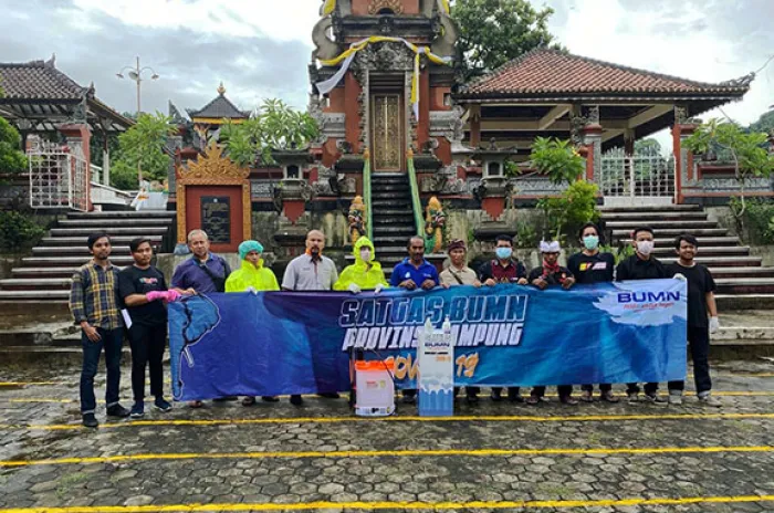 Bukit Asam Pimpin Satgas BUMN Lampung untuk Lawan Covid-19
