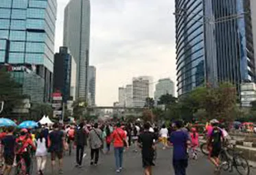 Car Free DayDitiadakan 2 Minggu ke Depan Untuk Cegah Penularan Corona