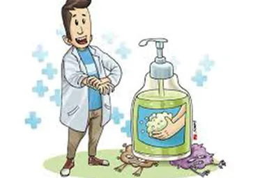  Anggota Ditlantas Polda Metro Jaya Diajarkan Cara Mencuci Tangan Untuk Cegah Virus Corona