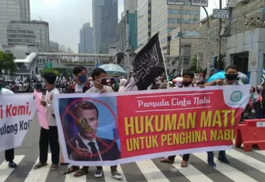 Demo Kedubes Prancis Masa Nilai Kecaman Jokowi Rendah