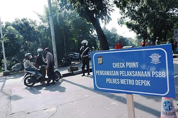 Depok Berlakukan PSBB Jilid 3, Pelanggar Dikenakan Sanksi Administrasi