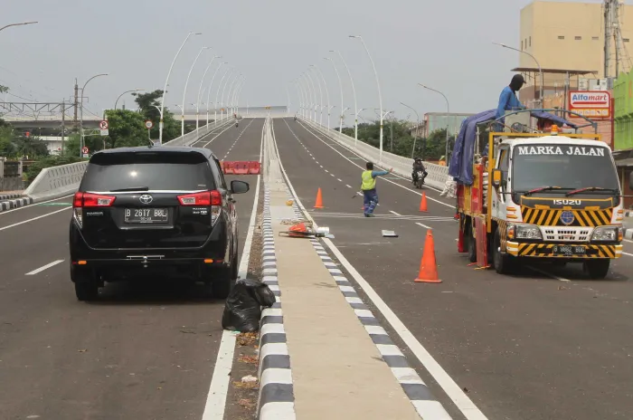  Uji Coba Fly over Cakung Mulai Dibuka 