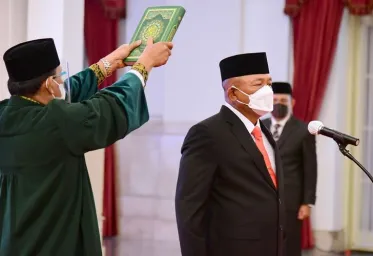 Ganip Warsito Dilantik Presiden Jadi Kepala BNPB Mengantikan Doni Monardo