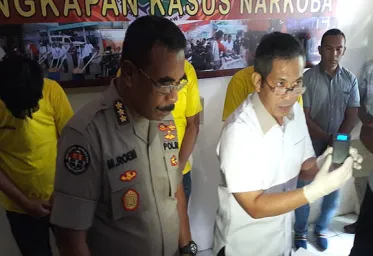 Oknum Polri Jadi Bandar Ganja di Wilayah  Indonesia Timur