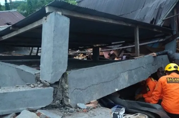 Gempa M 6,2 Landa Mamuju, Bangunan Banyak Yang Rusak Berat