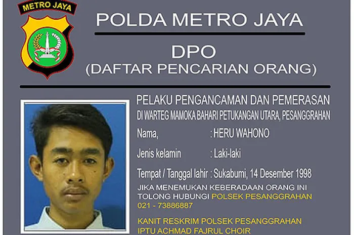 Satu Dari Tiga DPO Begal di Warteg Pesanggrahan Ditangkap di Sumsel