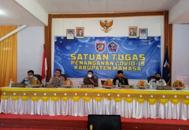 Dilakukan Evaluasi Penerapan Protokol Kesehatan New Normal di Kabupaten Mamasa