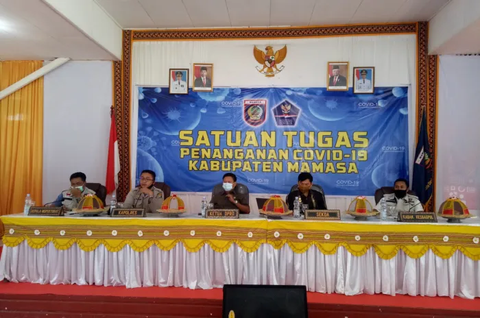 Dilakukan Evaluasi Penerapan Protokol Kesehatan New Normal di Kabupaten Mamasa