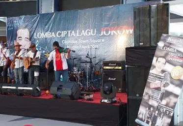 Gelar Lomba Lagu Jokowi Berhadiah Total Rp 70 Juta 