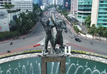  Warga Diimbau Tetap Waspada Meski Jakpus Didominasi Zona Hijau