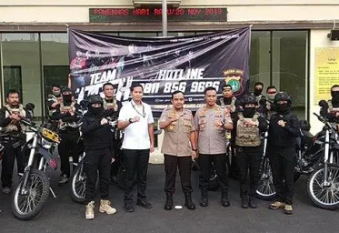 Tim Tiger Polres Jakut Sabet Penghargaan Juara Terbaik