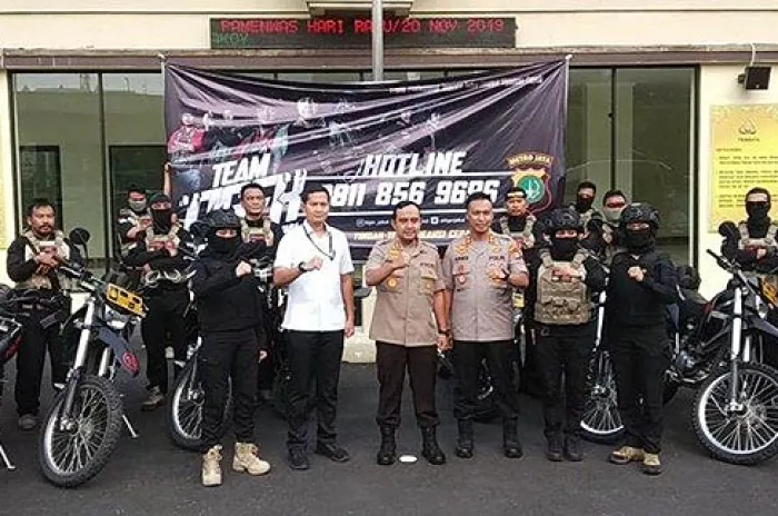 Tim Tiger Polres Jakut Sabet Penghargaan Juara Terbaik