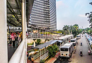 Polisi Berlakukan Tilang Elektronik Jalur Busway Koridor 6