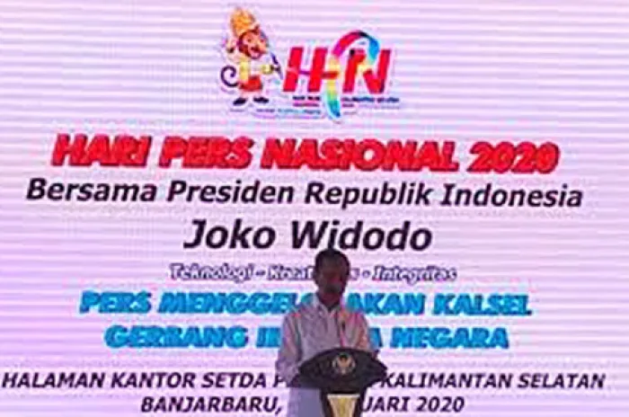 Jokowi: Biar Dikritik, Saya Tidak Pernah Membenci Insan Pers