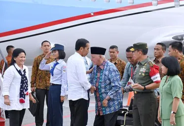 Jokowi Tinjau Provinsi Calon Ibu Kota Negara Indobesia 