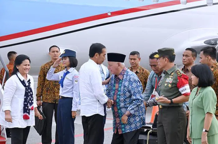 Jokowi Tinjau Provinsi Calon Ibu Kota Negara Indobesia 