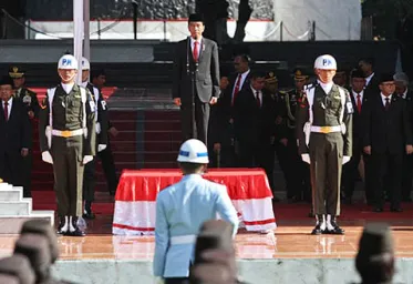 Presiden Jokowi Pimpin Upacara Peringatan Hari Kesaktian Pancasila