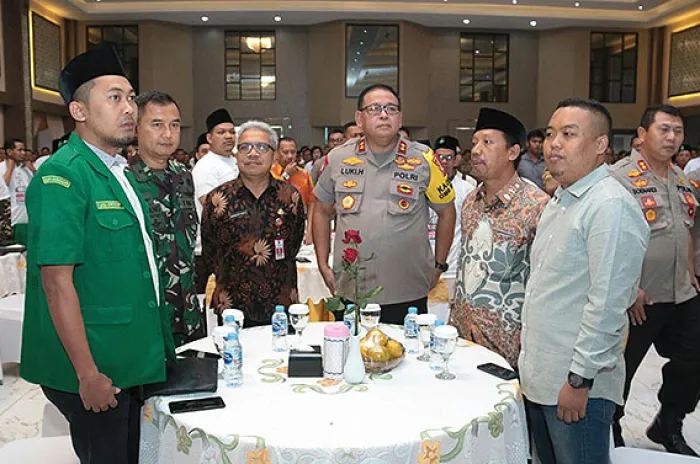 Polda Jatim Halal Bihalal Bersama BEM dan Ormas Se Jawa Timur