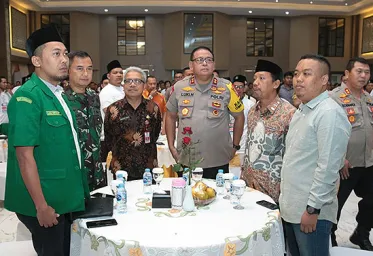 Polda Jatim Halal Bihalal Bersama BEM dan Ormas Se Jawa Timur