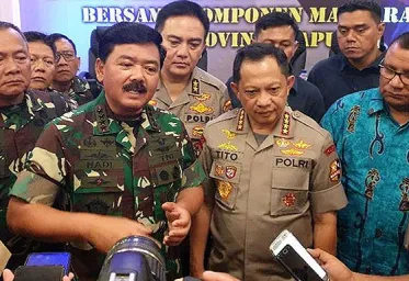 Kapolri Memastikan Kondisi Papua Pasca Rusuh Sudah Kondusif