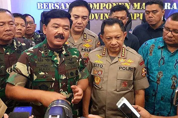 Kapolri Memastikan Kondisi Papua Pasca Rusuh Sudah Kondusif