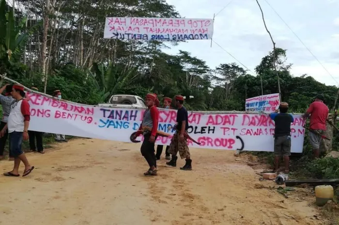 Karena Blokir Jalur Sawit, Sejumlah Tokoh Dayak Dipanggil Polisi