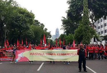 14 Mahasiswa Diamankan Polisi Pasca Demo HAM Depan Istana