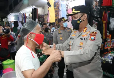 Lakukan Upaya Pencegahan Penyebaran Covid19 Di Obyek Vital Surabaya Raya