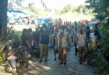 Zona Hijau GTPP Covid 19 Mamasa Giat Sosialisasi Sadar Penggunaan Masker