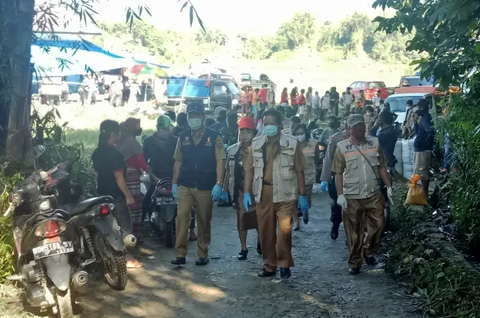 Zona Hijau, GTPP Covid 19 Mamasa Giat Sosialisasi Sadar Penggunaan Masker