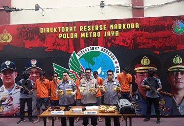 Jaringan Pengedar Sabu JakartaMalaysia Digagalkan Subdit II PMJ