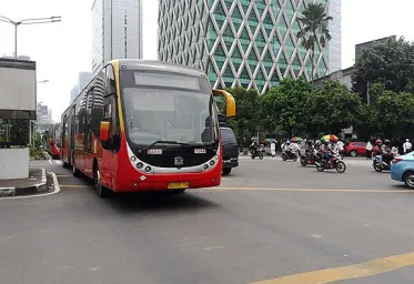 Rekor TransJakarta Mengangkut 1 Juta Penumpang Sehari