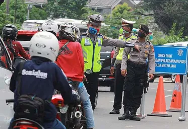 36045 Pelanggar DitindakSelama Masa PSBB di Jakarta