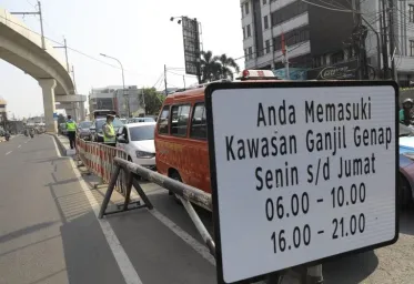  Berlaku Lagi Aturan Ganjil Genap Di DKI Jakarta