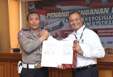 Polisi dan PT TransJakarta MoU Jalur Busway Berlaku Tilang Elektronik 