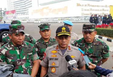 Kapolda Metro Jaya dan Pangdam Tutup Pengamanan Mantap Brata