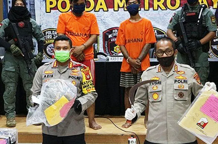 Polres Metro Depok Tangkap Dua Perampok dan Pembunuh PSK 